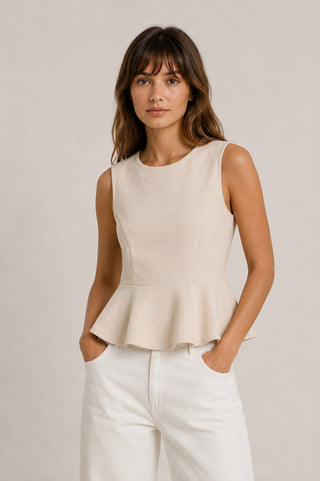 TOP PEPLUM