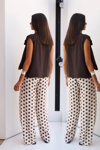 PANTALÓN LUNARES GOMA CINTURA