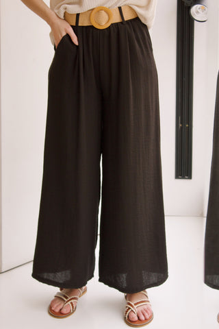 PANTALÓN NEGRO CINTURÓN
