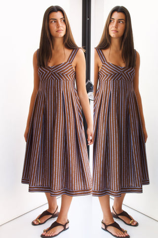 VESTIDO ESTAMPADO RAYAS