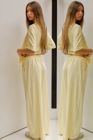 PANTALÓN COMFY AMARILLO