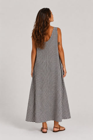 16045 MAXI VESTIDO VICHY