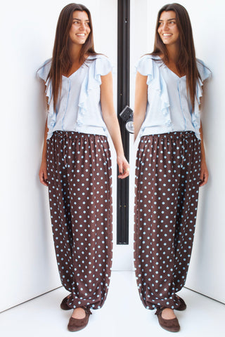 PANTALÓN BOMBACHO DE LUNARES