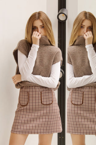 CHALECO DE PUNTO TOPO