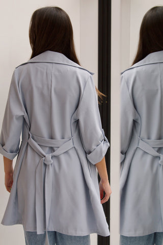 GABARDINA BABY BLUE