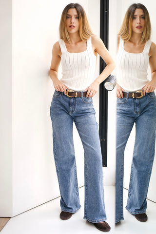 JEANS WIDE LEG