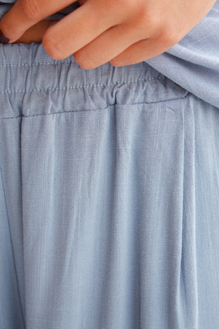 CONJUNTO AZUL DE ALGODÓN