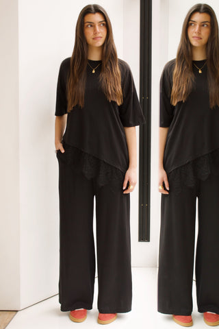 PANTALÓN COMFY NEGRO