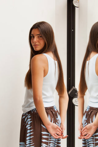 TOP DE PUNTO BABY BLUE