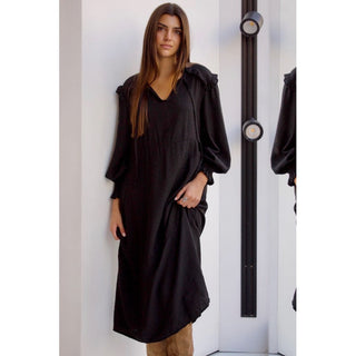 8742-8 MAXI VESTIDO GRANATE