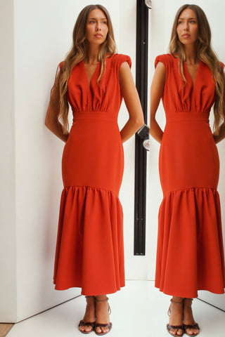 VESTIDO CORAL