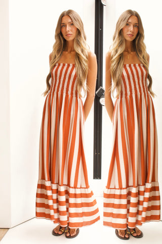 VESTIDO PALABRA DE HONOR STRIPES