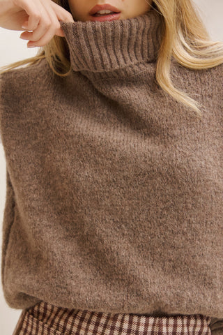 CHALECO DE PUNTO TOPO