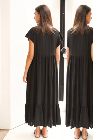 MAXI VESTIDO NEGRO