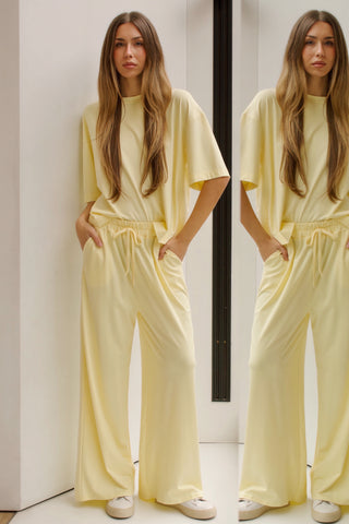 PANTALÓN COMFY AMARILLO