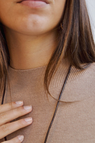 VESTIDO DE PUNTO CAMEL