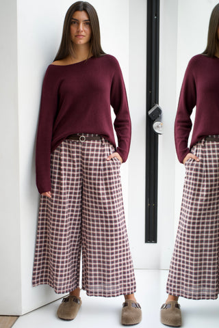 PANTALÓN DE CUADROS