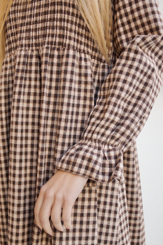 VESTIDO NIDO DE ABEJA VICHY