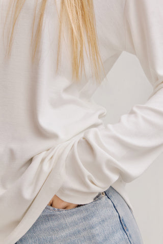 CAMISETA BÁSICA MANGA LARGA