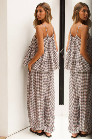 PANTALÓN VICHY BOMBACHO