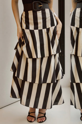 MAXI FALDA VOLANTES
