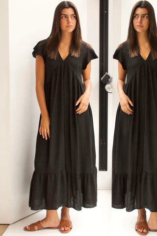 MAXI VESTIDO NEGRO
