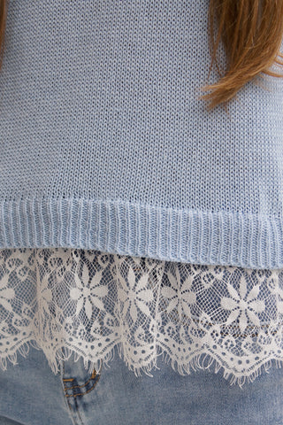 JERSEY BABY BLUE PUNTILLA