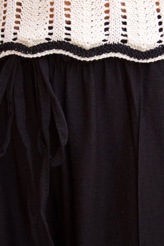 PANTALÓN NEGRO GOMA CINTURA