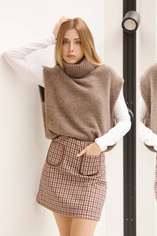 CHALECO DE PUNTO TOPO