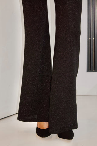 PANTALÓN FLARE LÚREX