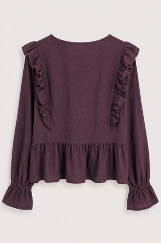 BLUSA BERENJENA