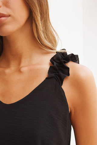 BLUSA FRUNCE TIRANTES