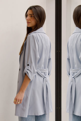 GABARDINA BABY BLUE