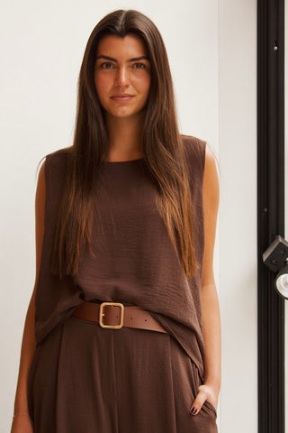 BLUSA CHOCOLATE