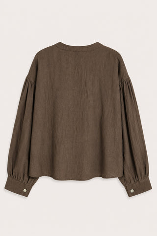 BLUSA TEXTURA CHOCOLATE