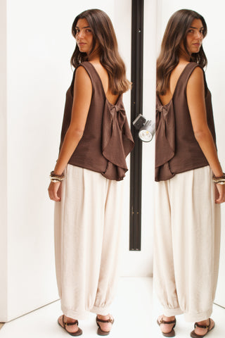 BLUSA ESPALDA LAZO