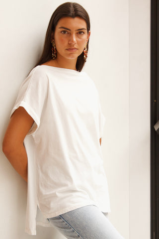 CAMISETA ESCOTE BARCO