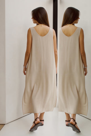 VESTIDO FLUIDO BOLSILLOS