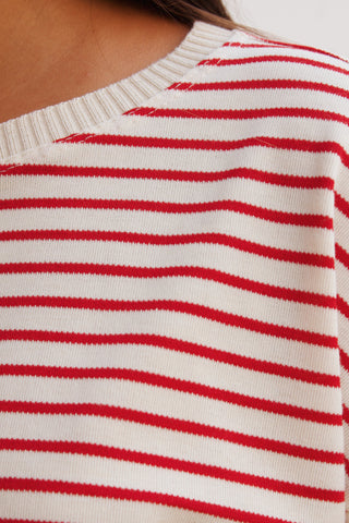 CAMISETA NAVY ROJA