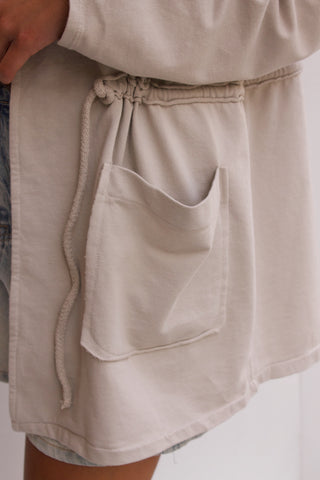 SUDADERA CREMALLERA CON CAPUCHA