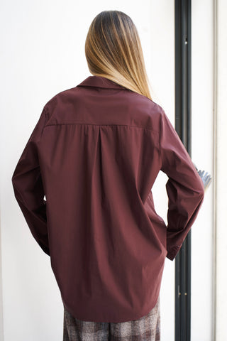 CAMISA BERENJENA OVERSIZE