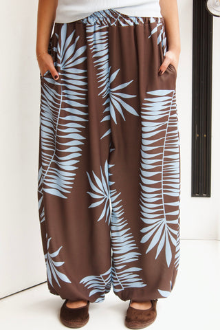 PANTALÓN BOMBACHO ESTAMPADO