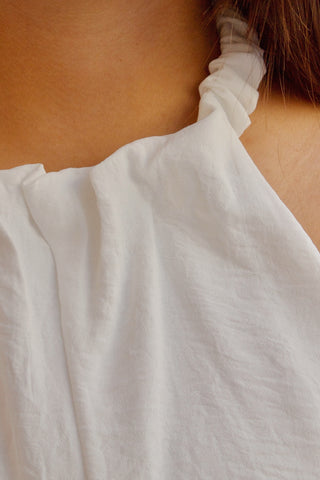 TOP HALTER BLANCO