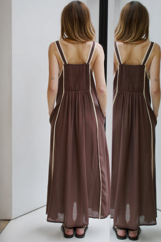 MAXI VESTIDO CHOCOLATE