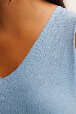 TOP DE PUNTO BABY BLUE