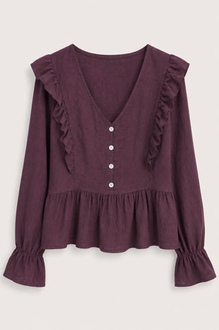 BLUSA BERENJENA