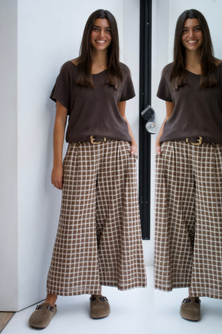 PANTALÓN DE CUADROS