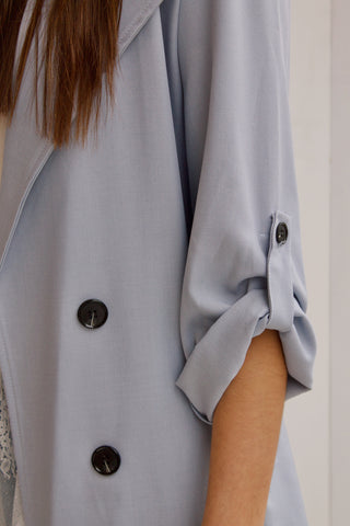 GABARDINA BABY BLUE