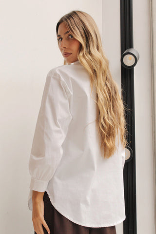 CAMISA BLANCA POPELÍN