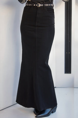 FALDA LARGA DENIM
